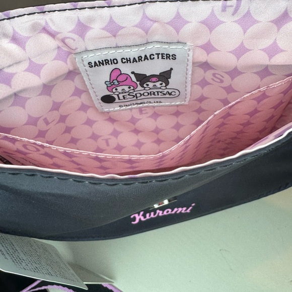 Kuoromi Black and Pink Crossbody Bag - Picture 4 of 16